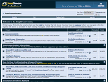 Tablet Screenshot of forums.snapstream.com